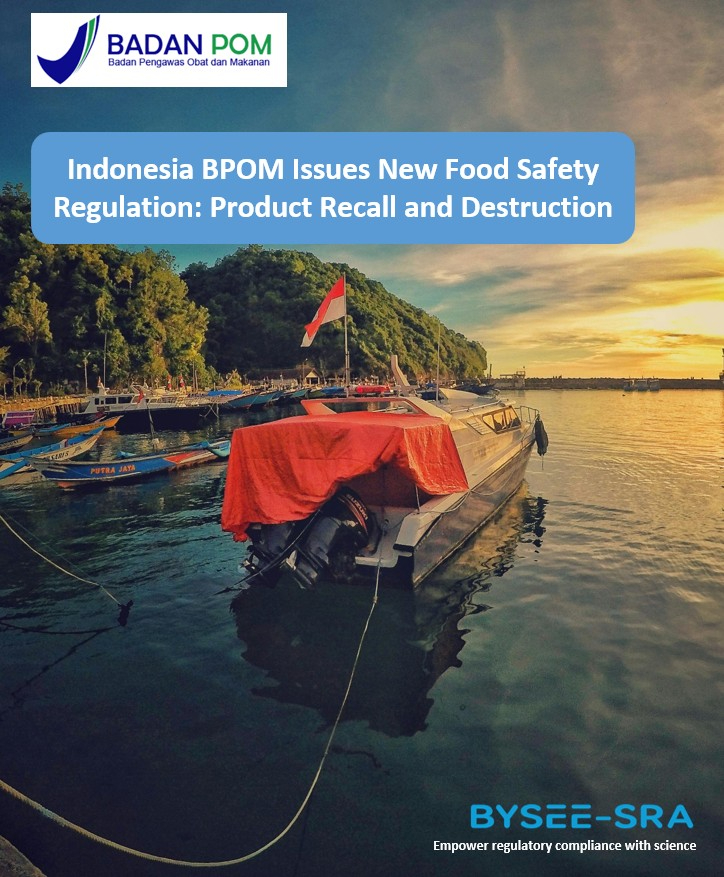 Indonesia BPOM Issues New Regulation on Food Recall and Destruction