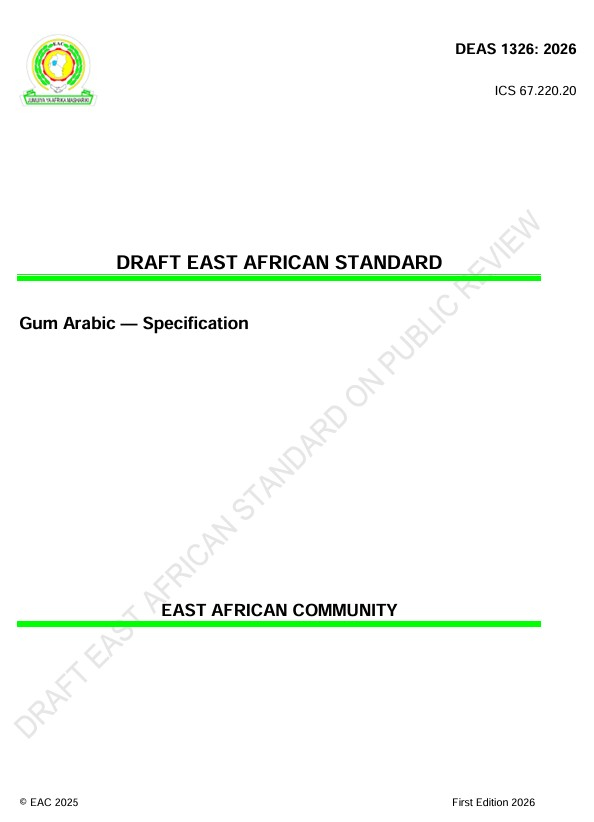 East African Community (EAC) Gum Arabic Regional Regulation on Officially Launched